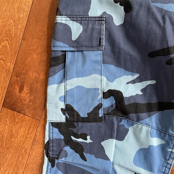 46.🐰 No Brand Small Cargo Camo Pant - Wash Wear - Picture 2 of 11
